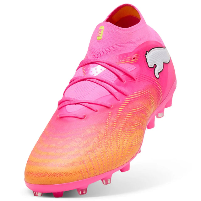 Puma Future 9 Pro MG chaussures de soccer multi-crampons - Poison Pink / Sun Stream / Bright Aqua / Puma White