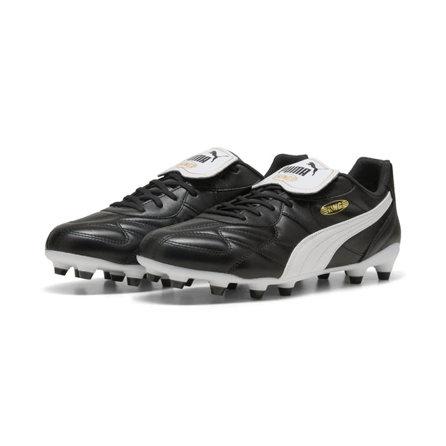 Puma King Top FG/AG Soccer Cleats - Puma Black / Puma White