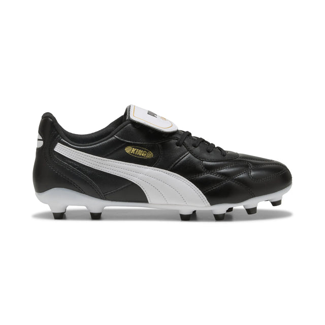 Puma King Top FG/AG Soccer Cleats - Puma Black / Puma White