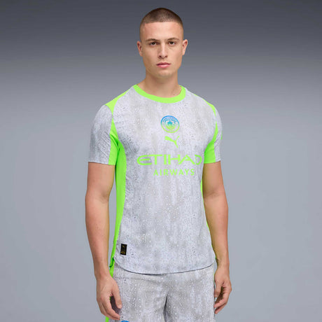 Maillot Manchester City FC 2025/26 Third Authentique adulte - Cool Weather / Pro Green