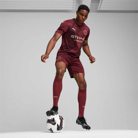 Puma Maillot Manchester City FC Third Replica Soccer 24/25 pour adulte - Dark Jasper