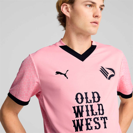 Puma Palermo FC 24-25 Home Replica Jersey - Team Light Pink / Puma Black