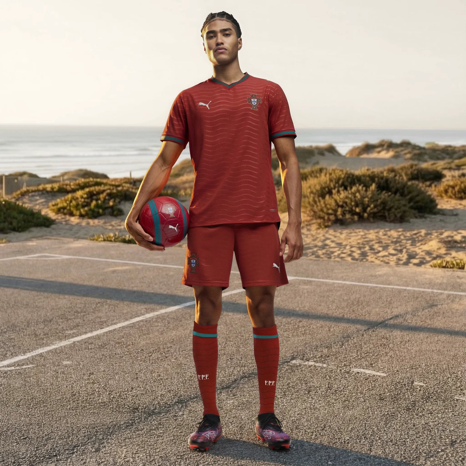 Puma Portugal Short FPF 2026 - Red