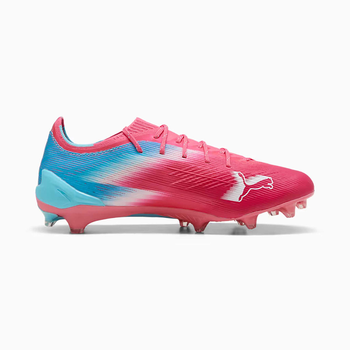 Crampons Puma ULTRA 6 Ultimate Re-Charge FG - Hero Blue / Sunset Pink / Garnet Rose