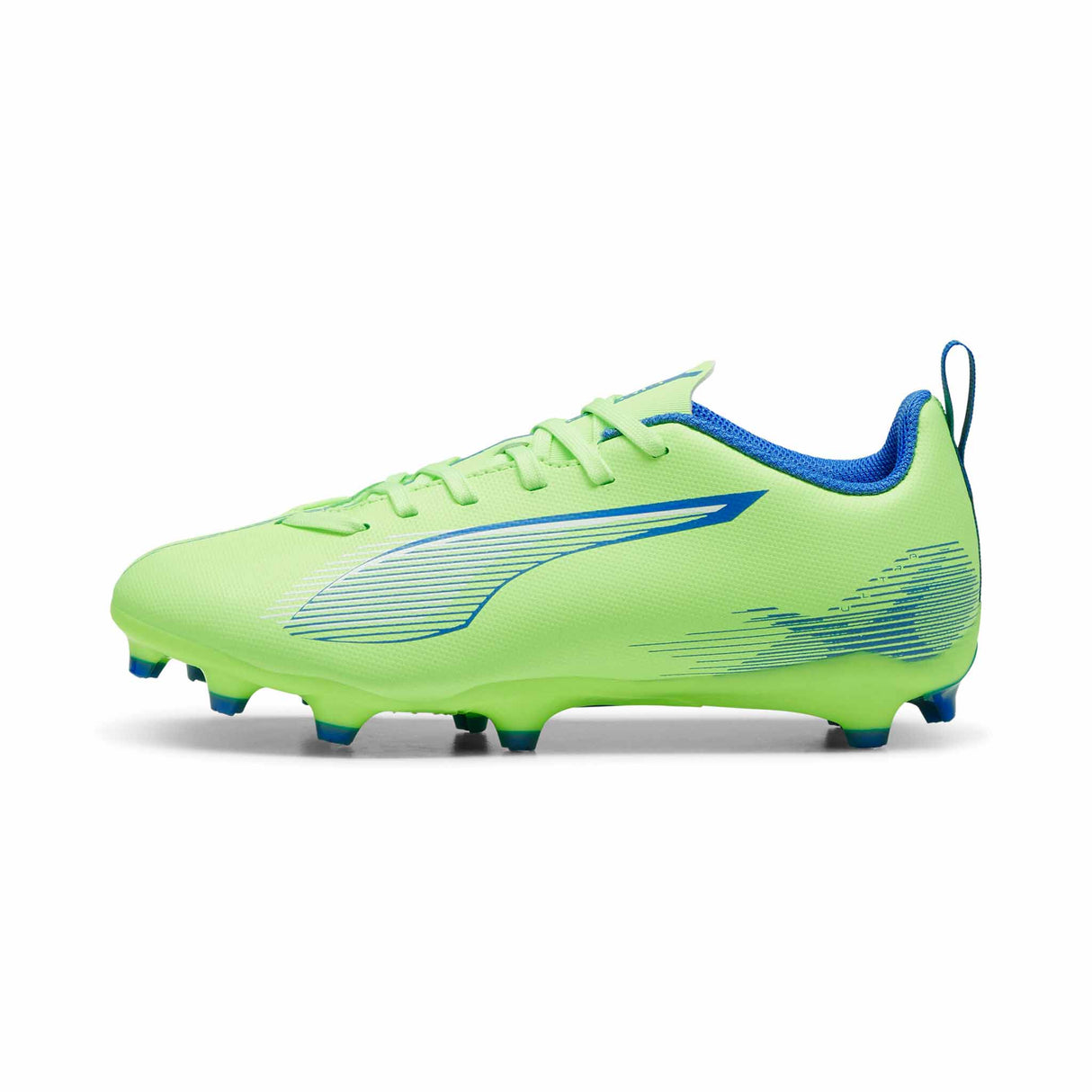 Puma Ultra 5 Play FG Junior Soccer Shoes - Fizzy Apple / Puma White