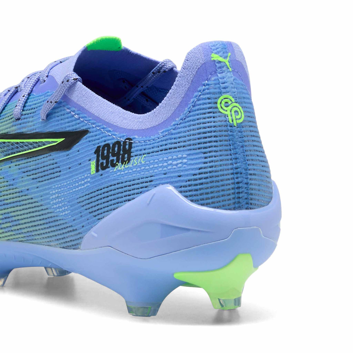 Puma Ultra 5 Ultimate Chasing The Dream FG/AG Soccer Cleats - Purple / Green Glare / Black