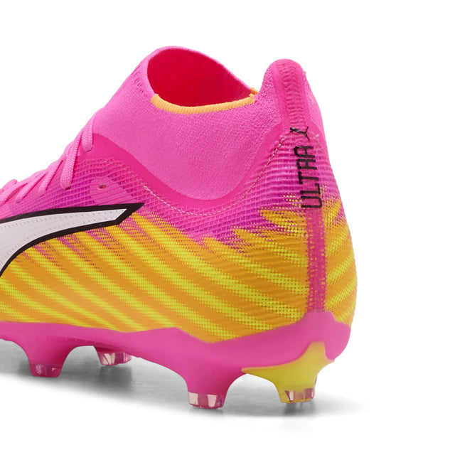 Puma Ultra 6 Match FG/AG Soccer Cleats - Poison Pink / Puma White