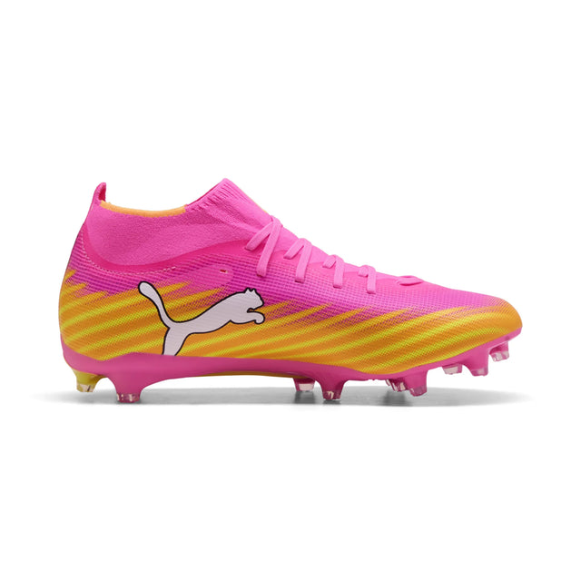Puma Ultra 6 Match FG/AG Soccer Cleats - Poison Pink / Puma White