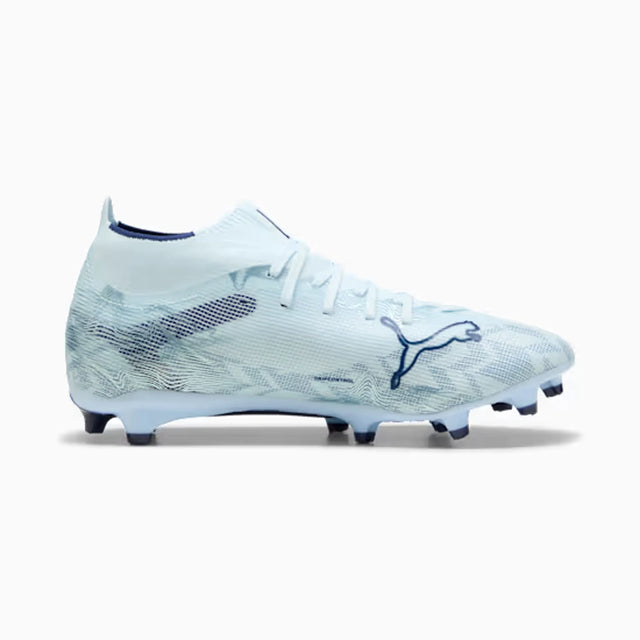 Puma Ultra 6 Match+ FG/AG Soccer Cleats - Unisex - Icy Blue / Puma White / Jewel Blue