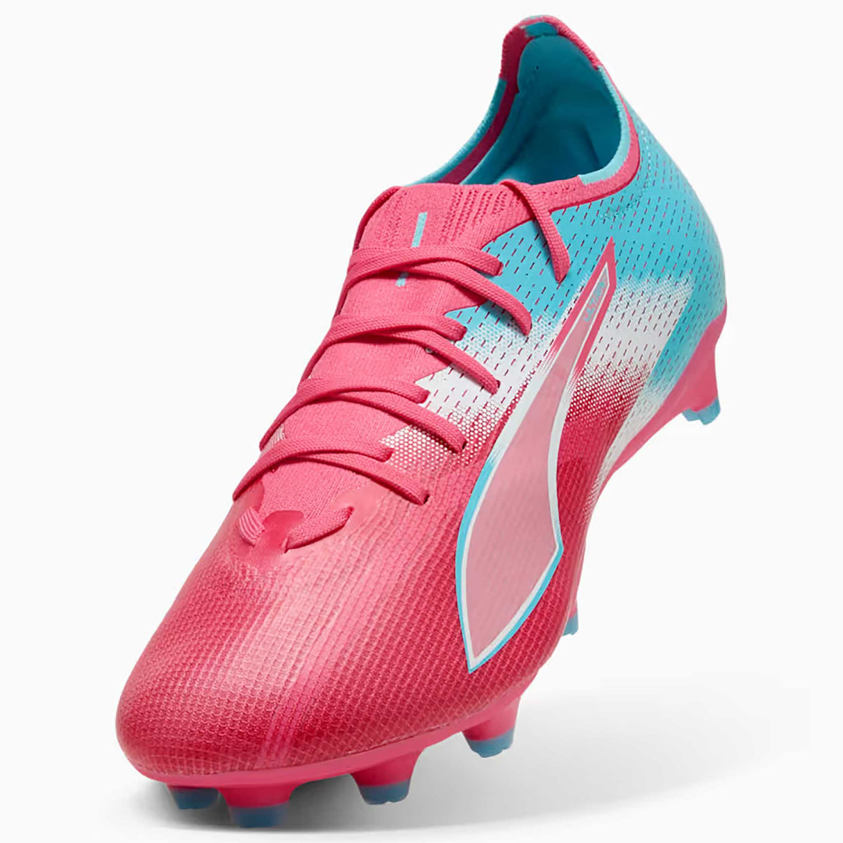 Puma ULTRA 6 Match Re-Charge FG/AG -Hero Blue / Sunset Pink / Garnet Rose