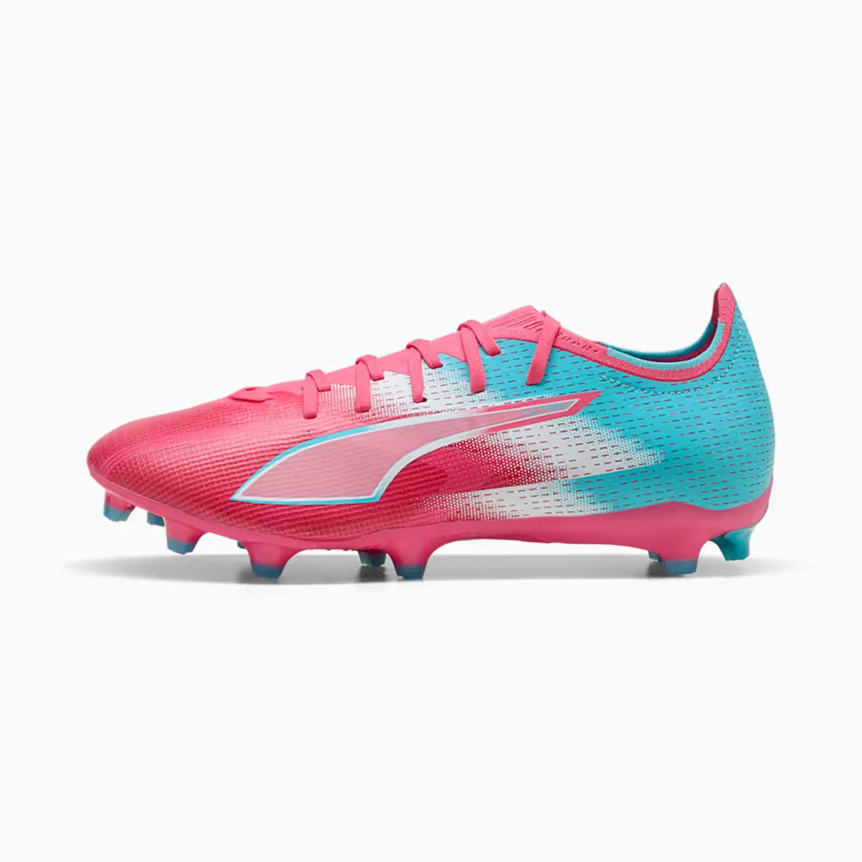 Puma ULTRA 6 Match Re-Charge FG/AG -Hero Blue / Sunset Pink / Garnet Rose