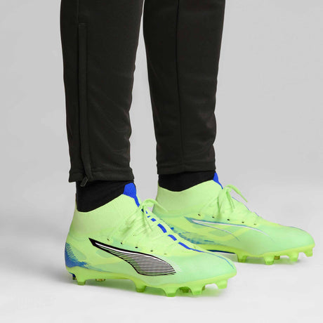 Puma Ultra Match 5+ FG Soccer Cleats - Fizzy Apple / Puma White