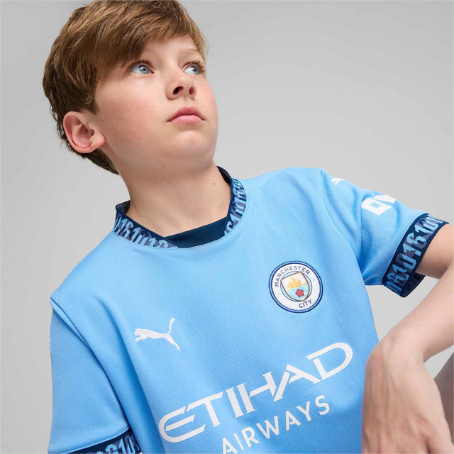 Puma Maillot Manchester City FC domicile 24/25 Replica officiel Puma pour enfants