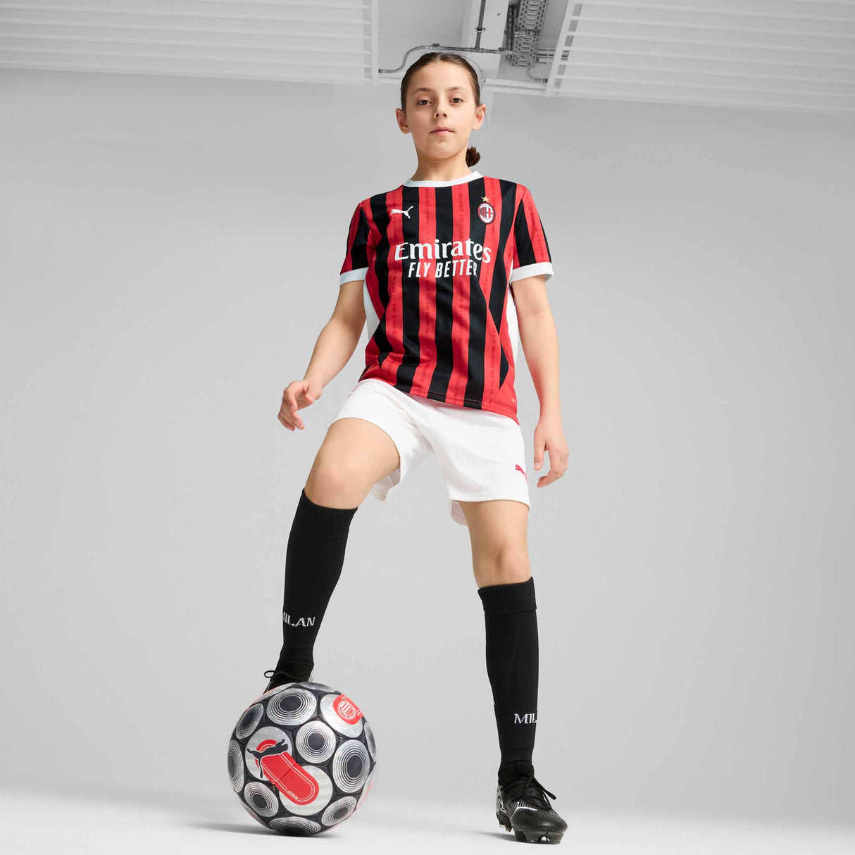 Puma Puma Maillot AC Milan domicile 2024/25 pour enfant