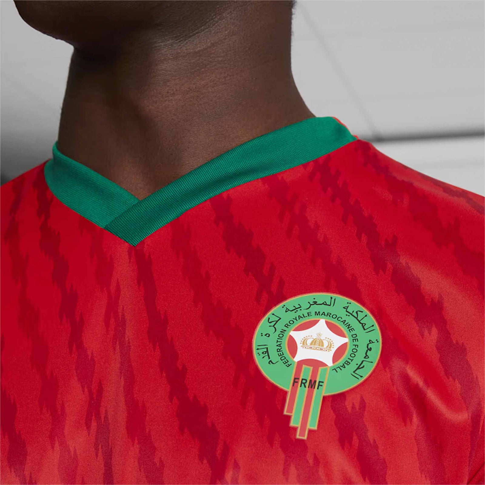 Puma Puma Maroc FRMF WWC maillot de soccer domicile