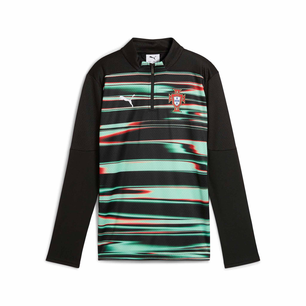 Puma Puma Portugal FPF Pre-Match Chandail 1/4 Zip pour enfant