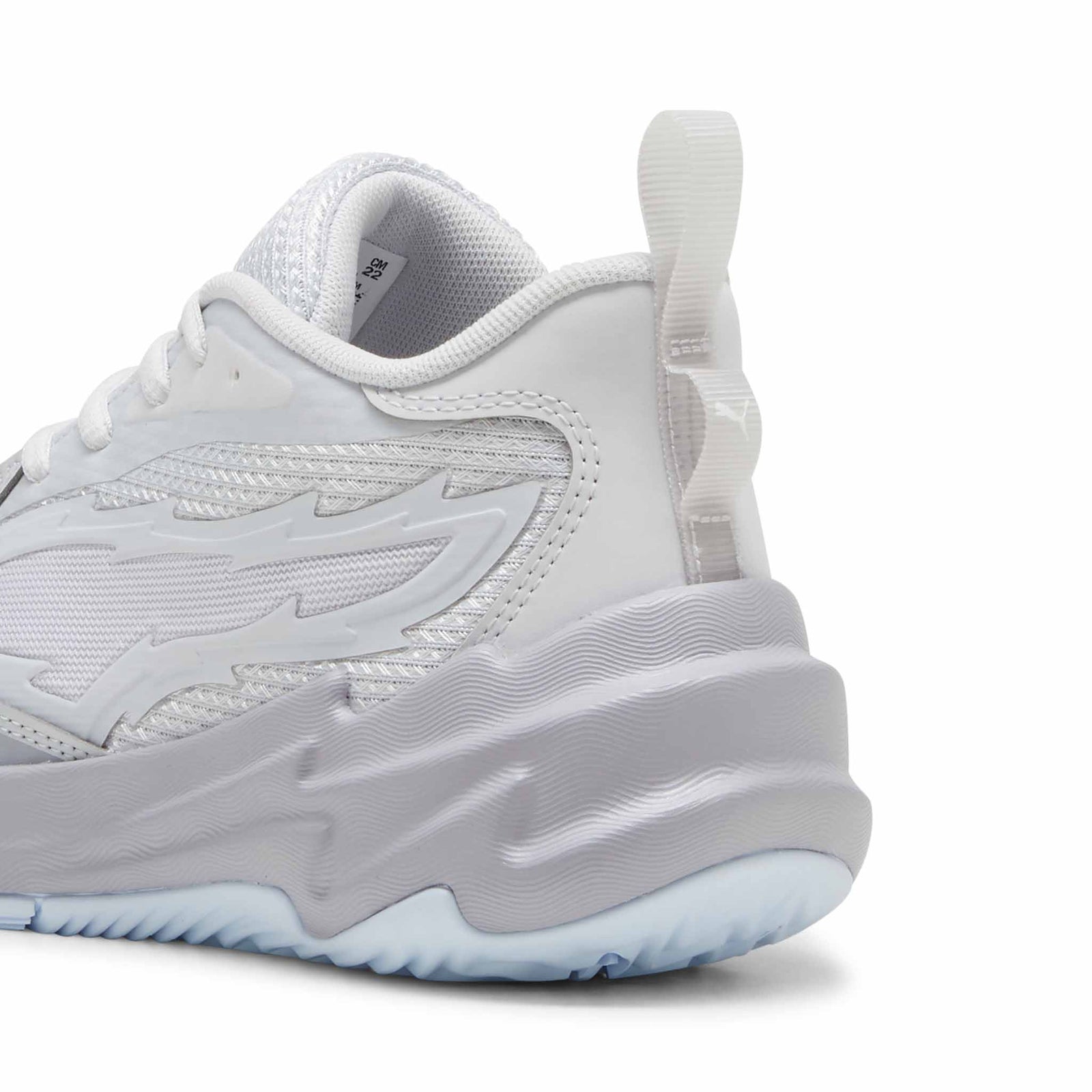 Puma Puma Scoot Zero Grey Ice chaussures de basketball pour enfant