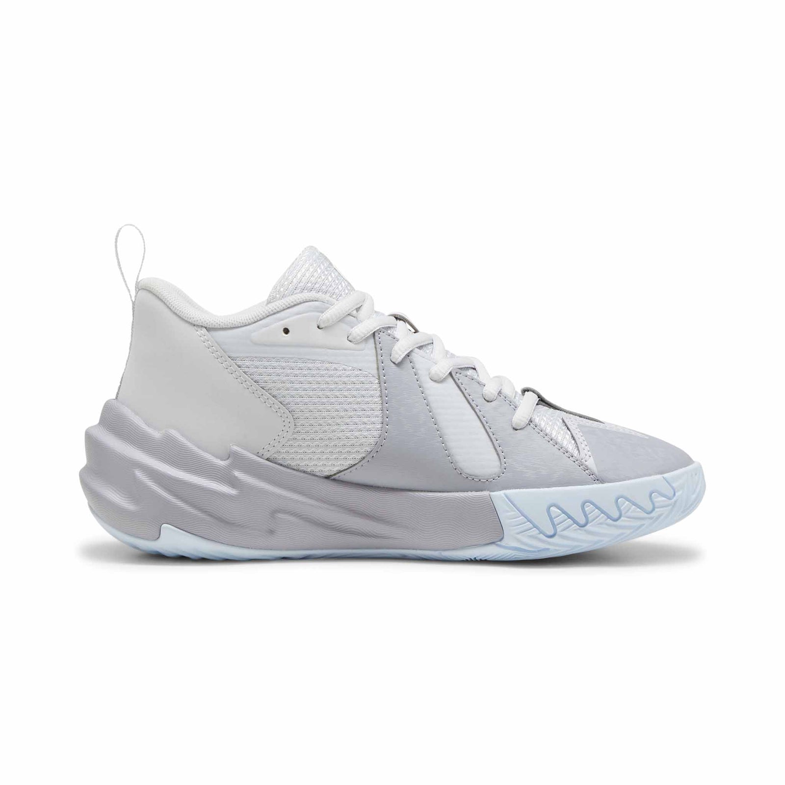 Puma Puma Scoot Zero Grey Ice chaussures de basketball pour enfant