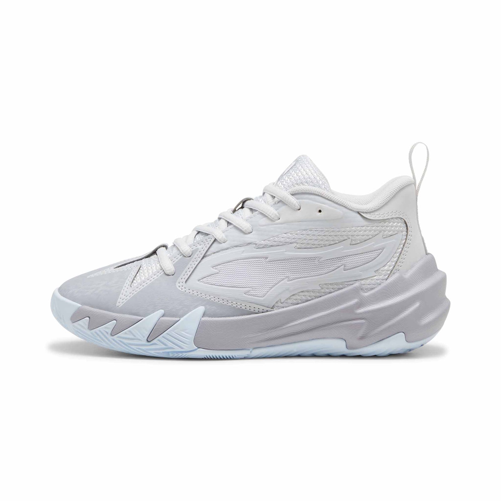 Puma Puma Scoot Zero Grey Ice chaussures de basketball pour enfant