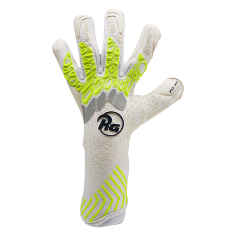 RG Goalkeeper Gloves Aversa gants de gardien de but - Blanc / Gris / Jaune