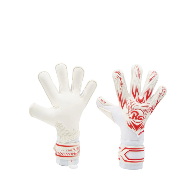 RG Goalkeeper Gloves Samurai 26-27 - Blanc / Rouge