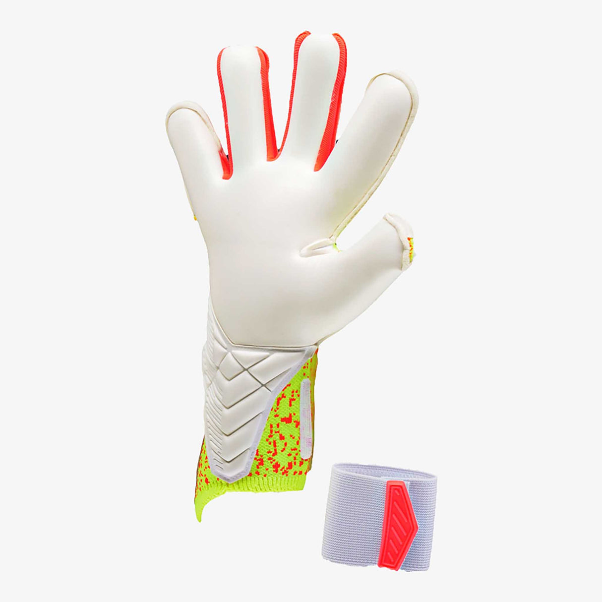 RG Goalkeeper gloves Zima gants de gardien de but de soccer paume - Jaune / Rouge