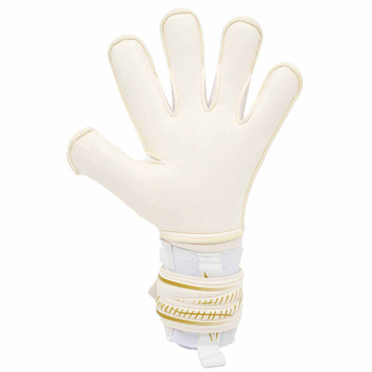 RG Goalkeeper Gloves Samurai gants de gardien de but de soccer - Blanc / Or