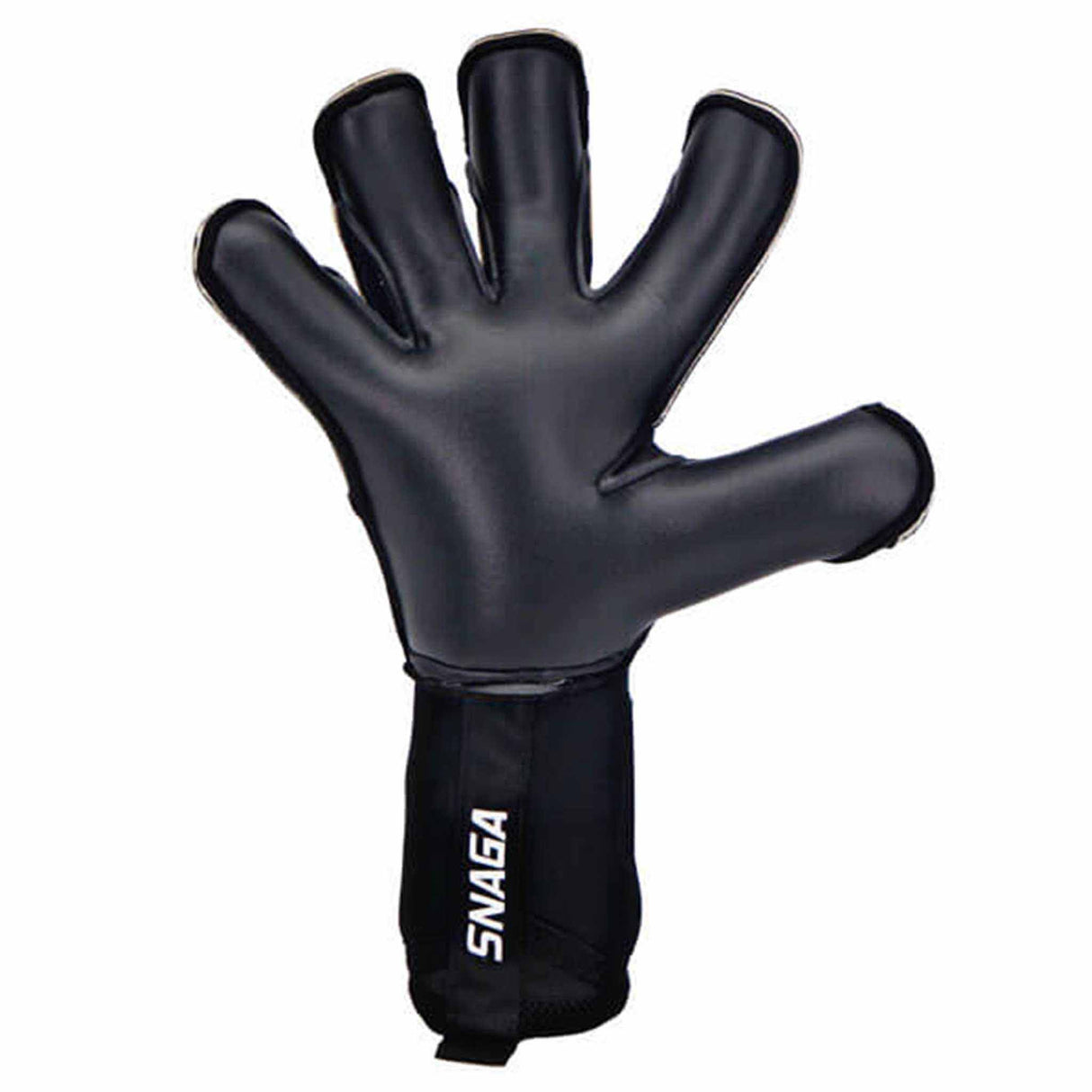 RG Goalkeeper Gloves Snaga Black gants de gardien de but de soccer - Noir