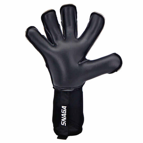 RG Goalkeeper Gloves Snaga Black gants de gardien de but de soccer - Noir
