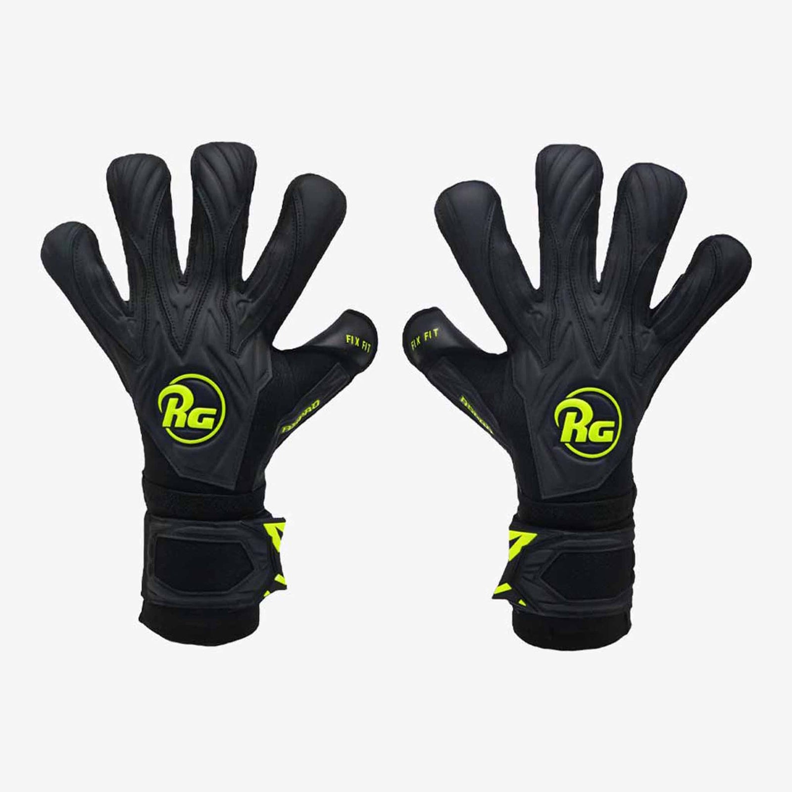 RG Goalkeeper gloves RG Aspro Blackout gants de gardien de but de soccer