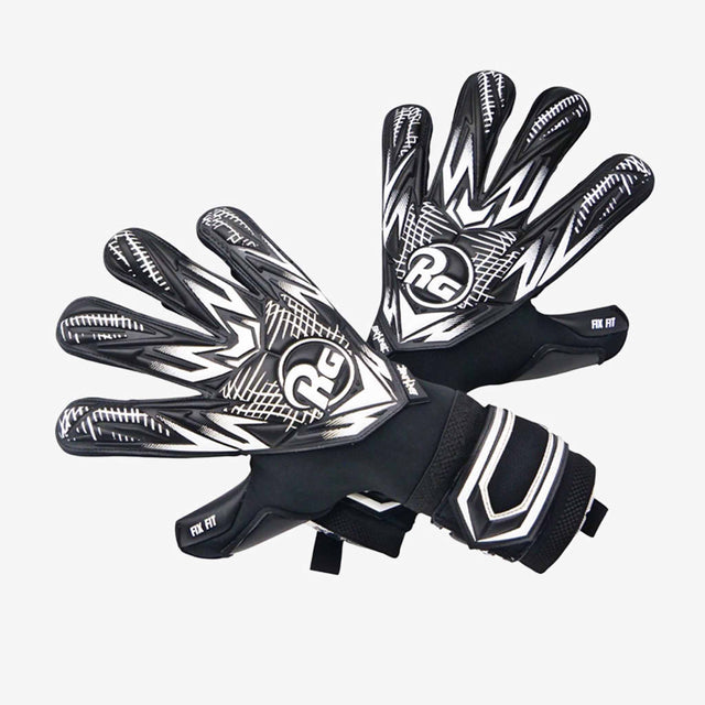 RG Goalkeeper gloves RG Goalkeeper Gloves Samurai Blackout CHR gants de gardien de but de soccer