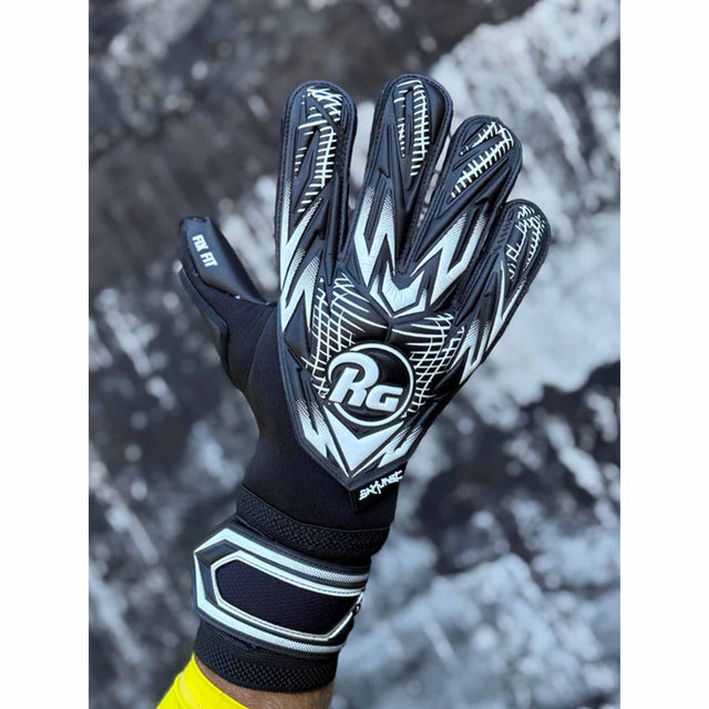 RG Goalkeeper gloves RG Goalkeeper Gloves Samurai Blackout CHR gants de gardien de but de soccer