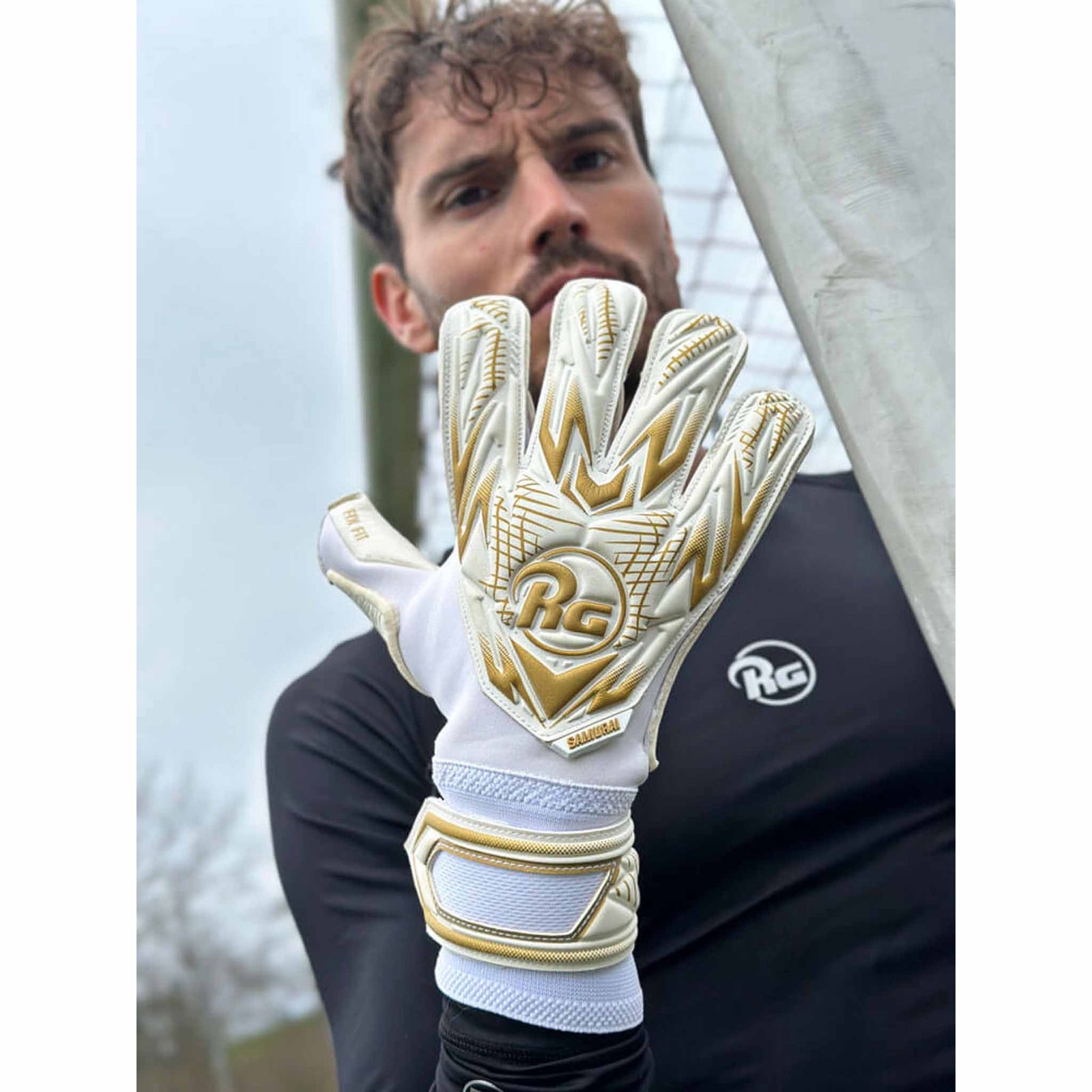 RG Goalkeeper gloves RG Goalkeeper Gloves Samurai gants de gardien de but de soccer