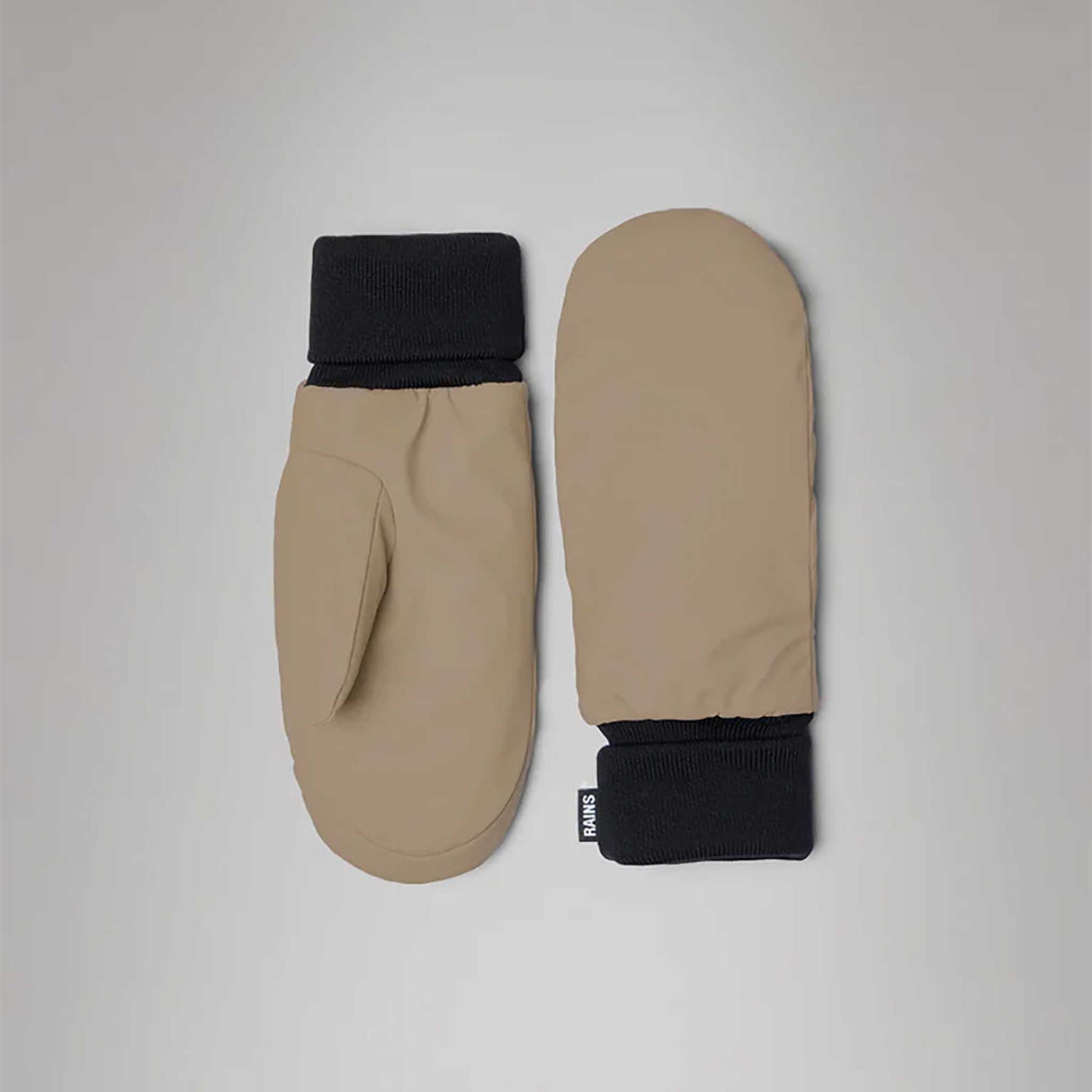 Rains Alta Puffer Mittens mitaines isolantes unisexes - beige
