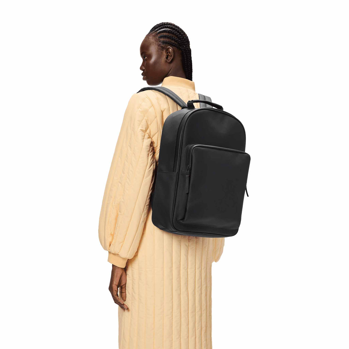 Rains Book Daypack Large - Black