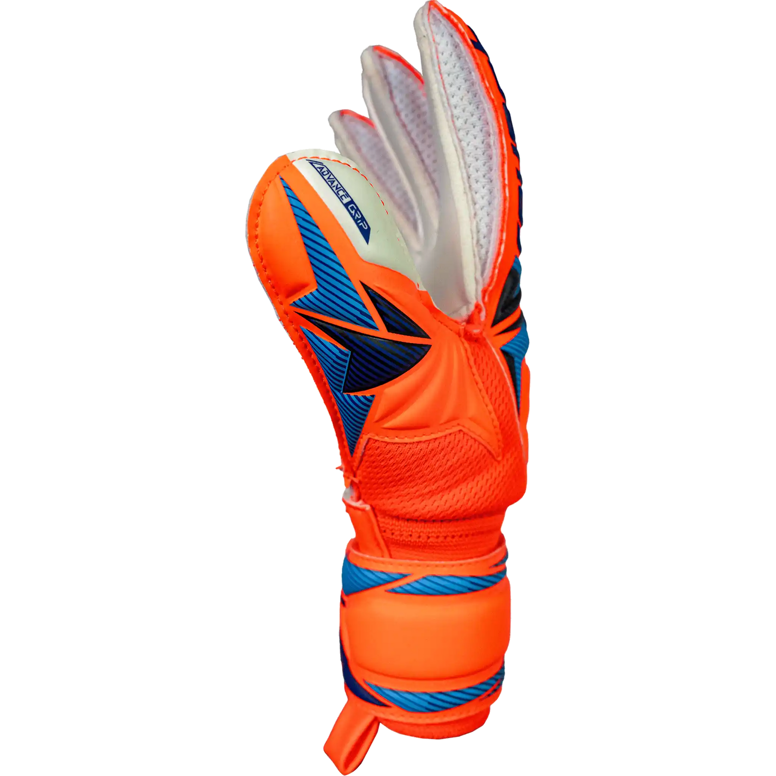 Reusch Attrakt Advance gants de gardien junior - Shocking Orange / Blue