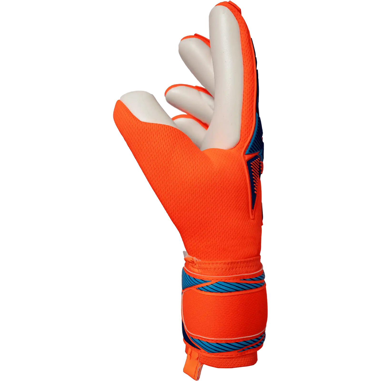 Reusch Attrakt Freegel Advance gants de gardien de soccer - Shocking Orange / Blue