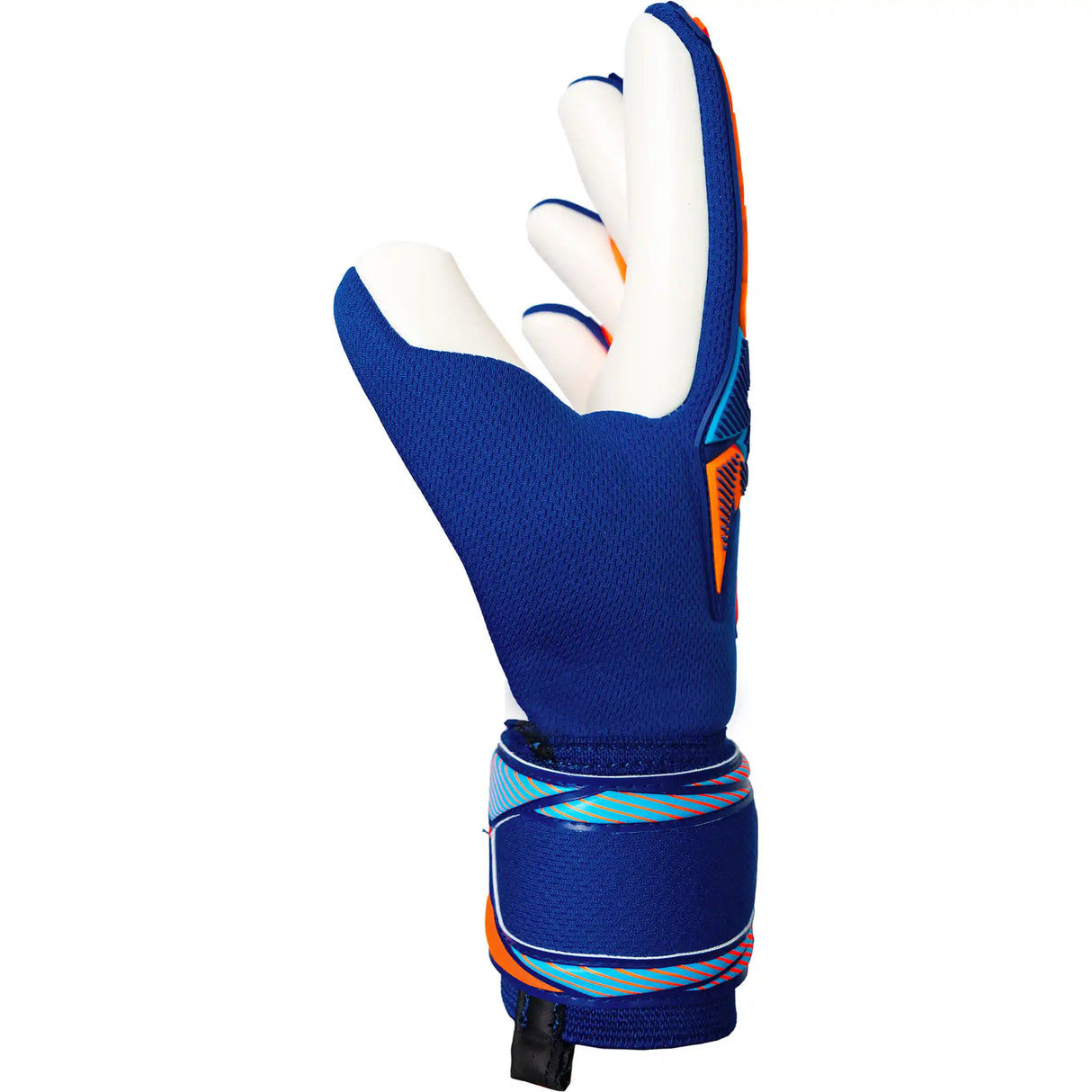 Reusch Attrakt Freegel Advance gants de gardien de soccer - Sharp Blue / Shocking Orange