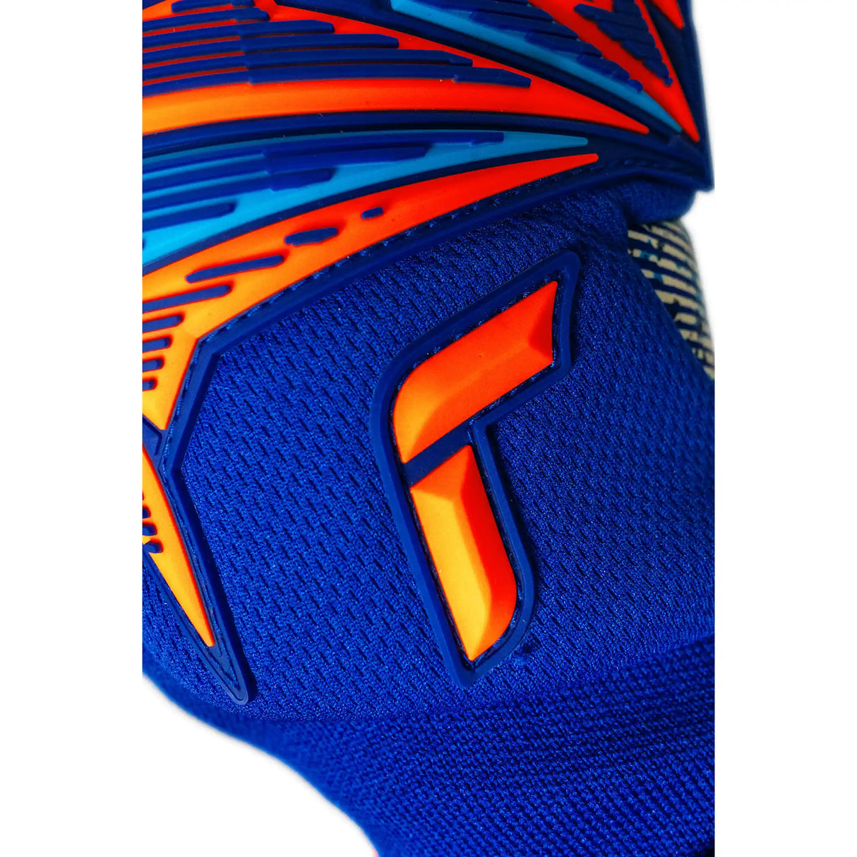 Reusch Attrakt Freegel Fusion Goaliator gants de gardien de soccer - Sharp Blue / Shocking Orange
