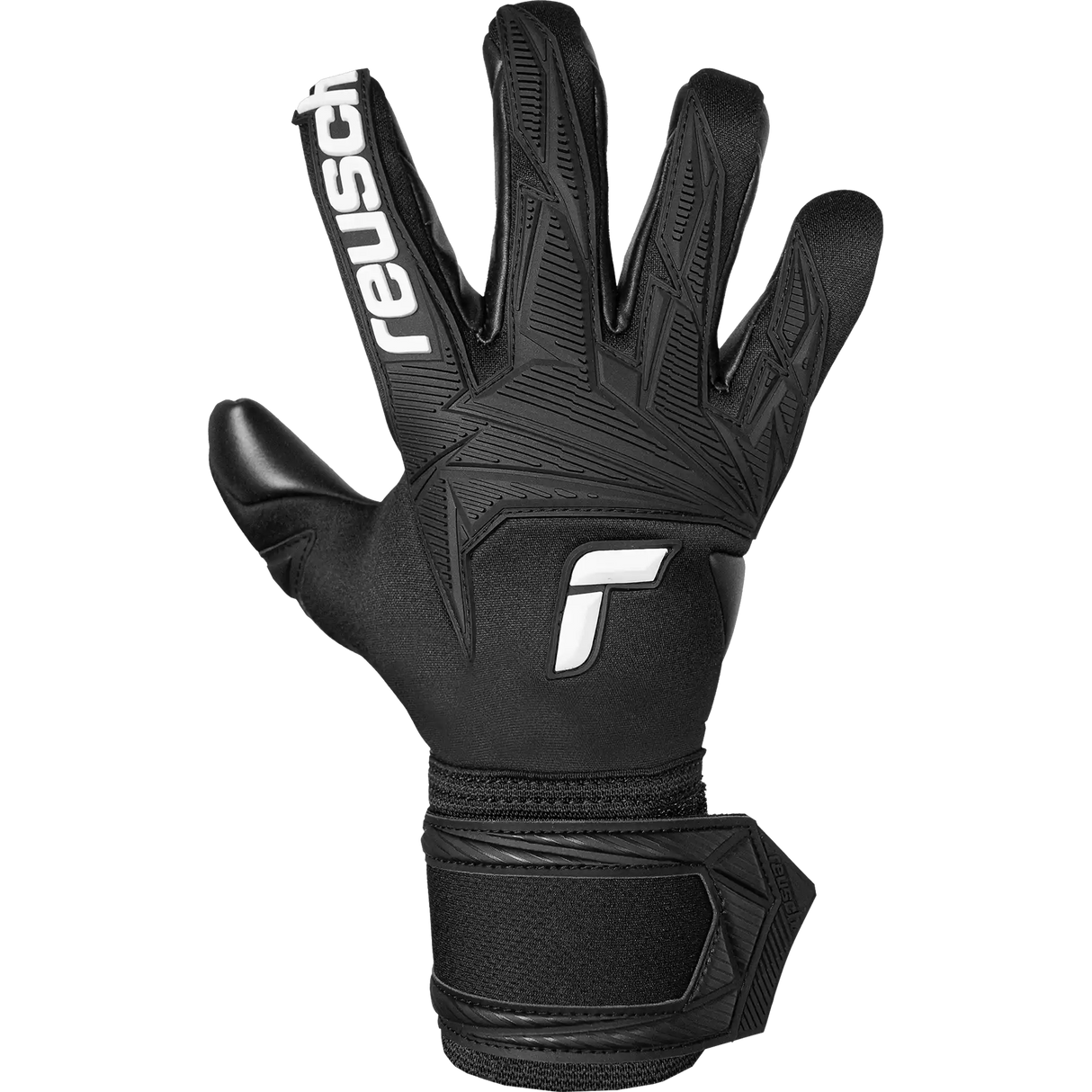 Reusch Attrakt Freegel Infinity gants de gardien de soccer - Noir