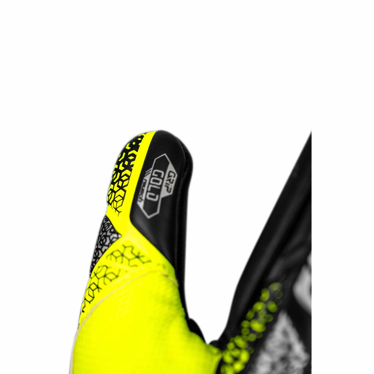 Reusch Attrakt Gold NC Finger Support Goalkeeper Gloves - Safety Yellow / Black