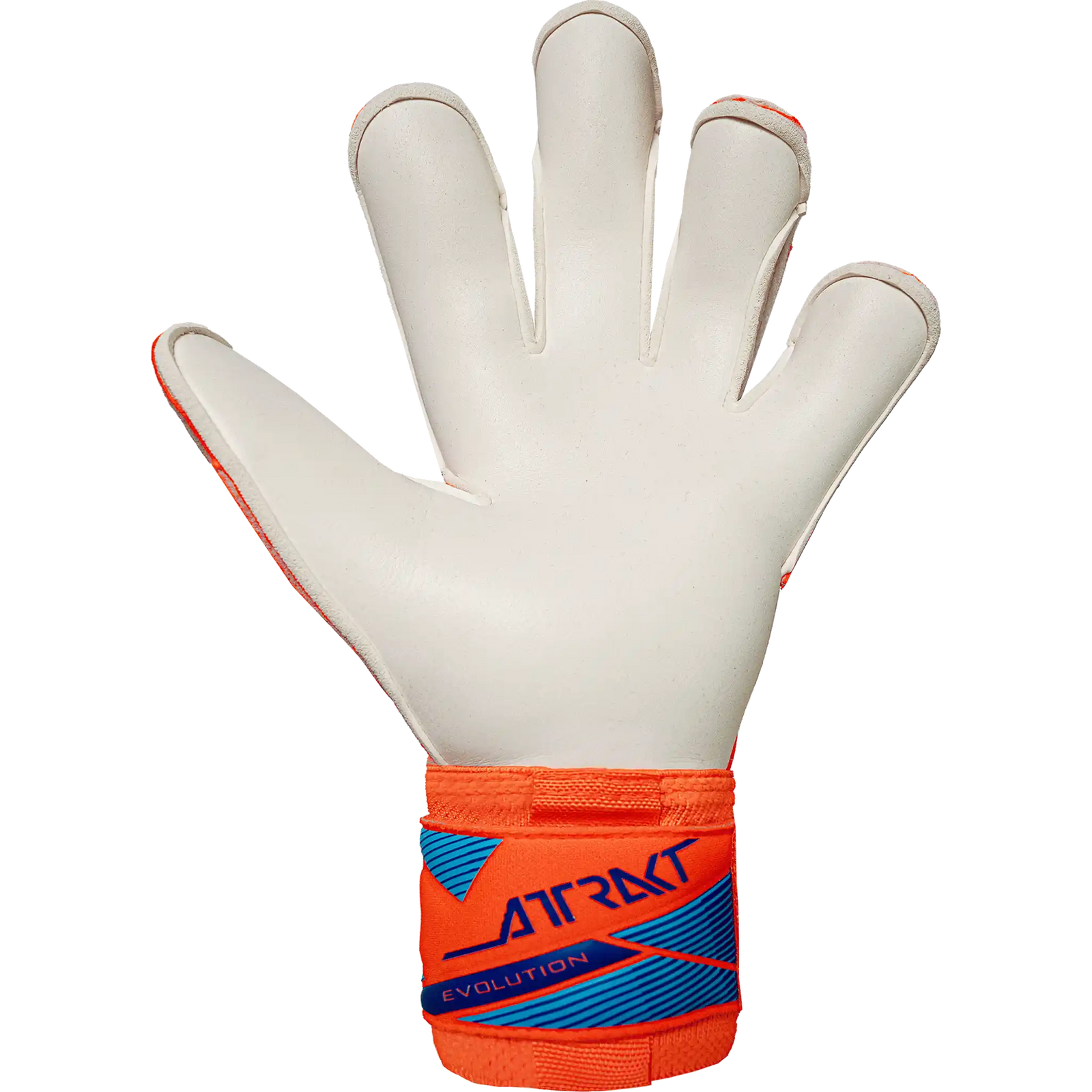 Reusch Attrakt Gold X Evolution gants de gardien de soccer - Orange / Bleu