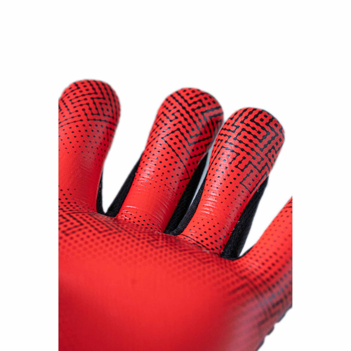 Reusch Attrakt Gold X Glueprint Goalkeeper Gloves - Black / Gold / Fiery Red