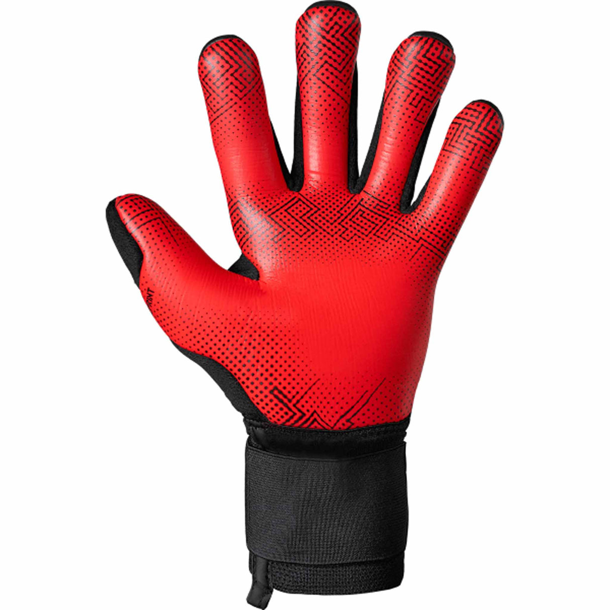 Reusch Attrakt Gold X Glueprint Goalkeeper Gloves - Black / Gold / Fiery Red