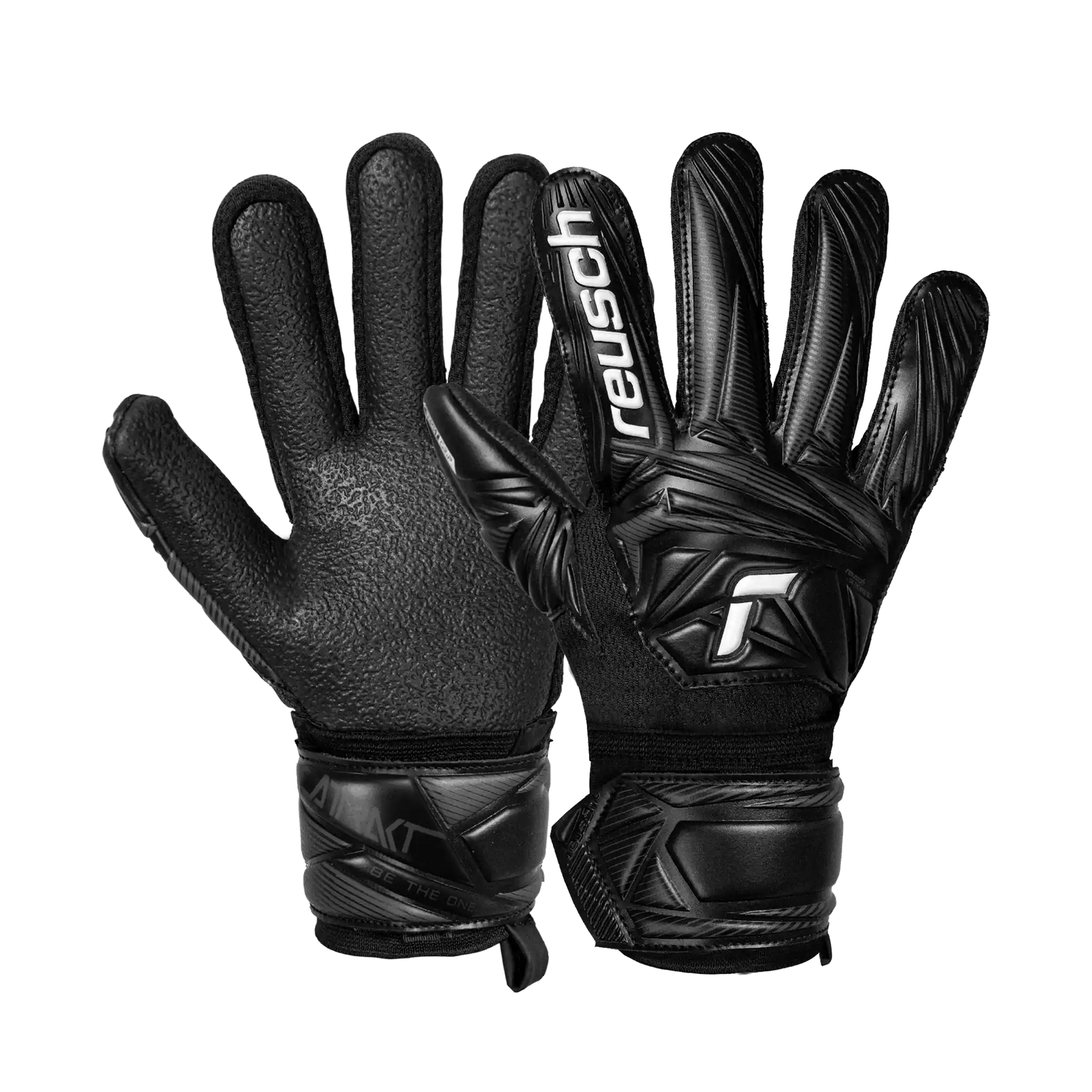 Reusch Attrakt Resist gants de gardien de soccer - Noir