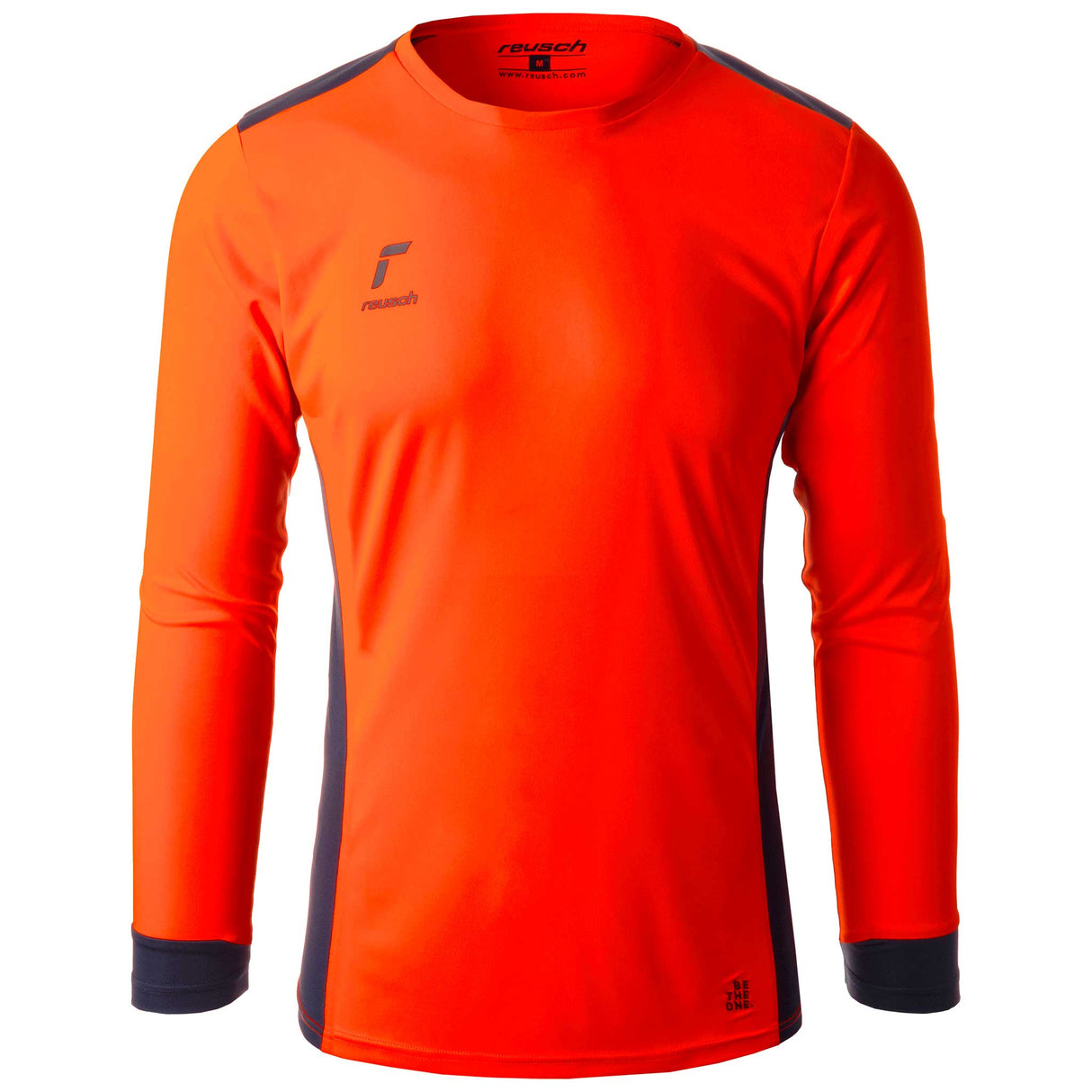Reusch Match Longsleeve Padded Jersey - Shocking Orange / Black