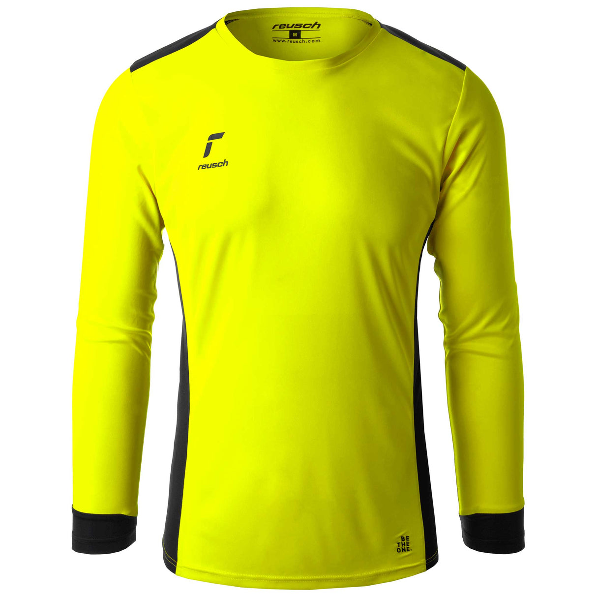 Reusch Match Longsleeve Padded Jersey -Safety Yellow / Black