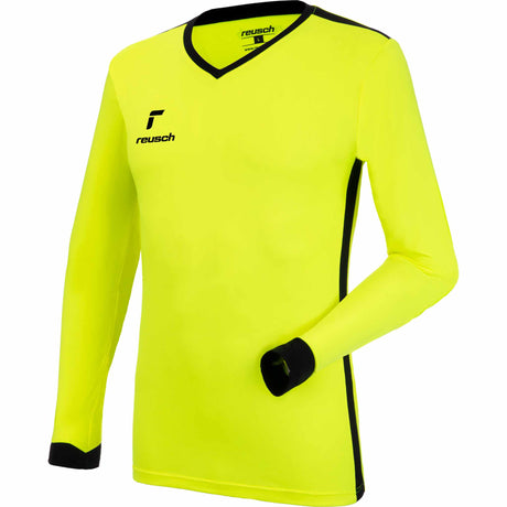 Reusch Match Longsleeve Padded Jersey chandail de gardien de but de soccer - Jaune / Noir