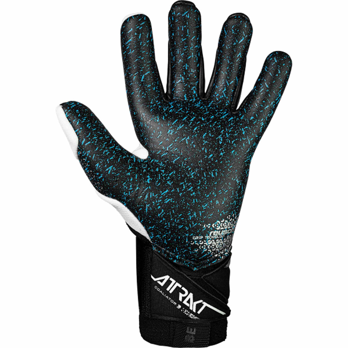 Reusch Attrakt Freegel Fusion Goaliator Goalkeeper Gloves - White / Silver / Black