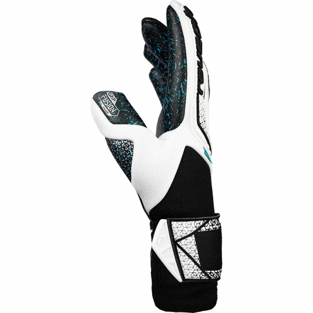 Reusch Attrakt Freegel Fusion Goaliator Goalkeeper Gloves - White / Silver / Black